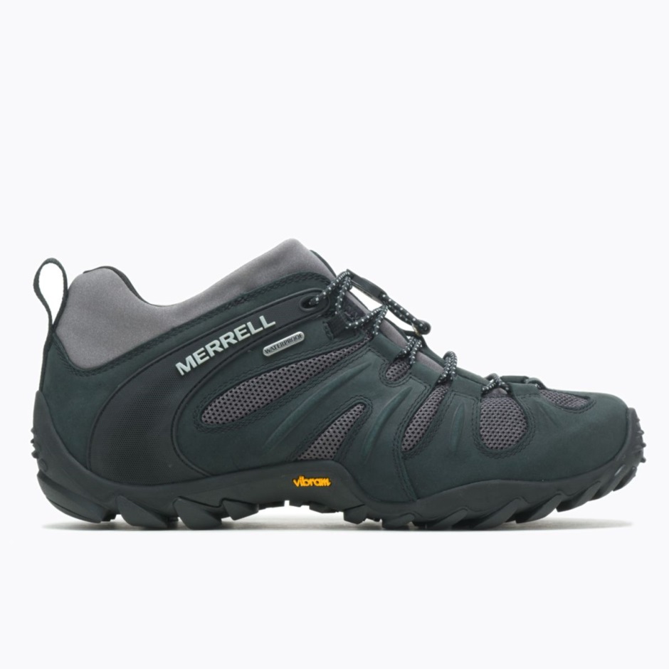 Camaleón Hombre 8 Stretch Impermeable Merrell Negro Gris