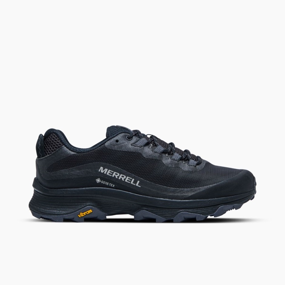 Merrell Negro Asfalto Hombres Moab Velocidad Gore-tex
