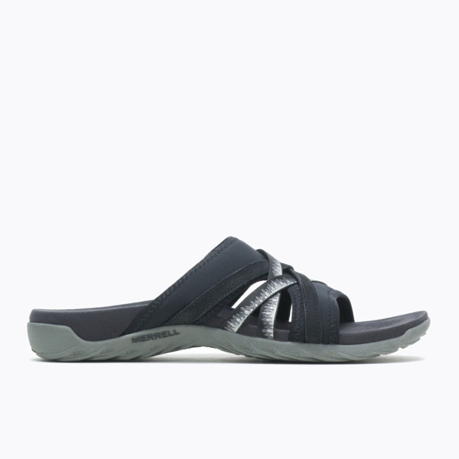 Merrell Black Mujer Terran 3 Cush Slide