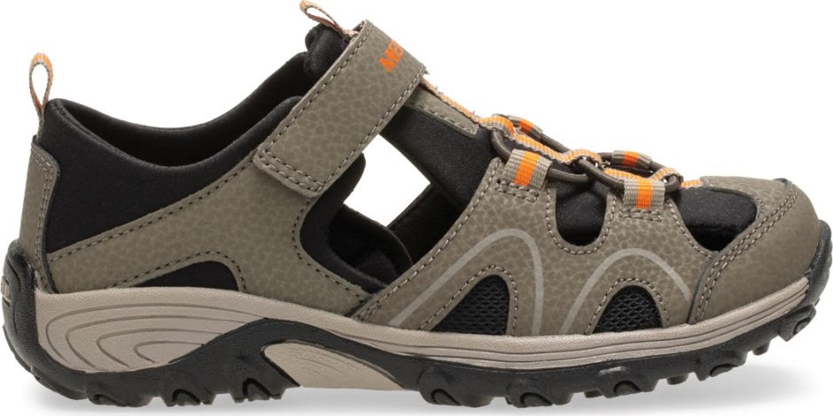 Merrell Little Kid's Hydro Teton Sandalia Gunsmoke