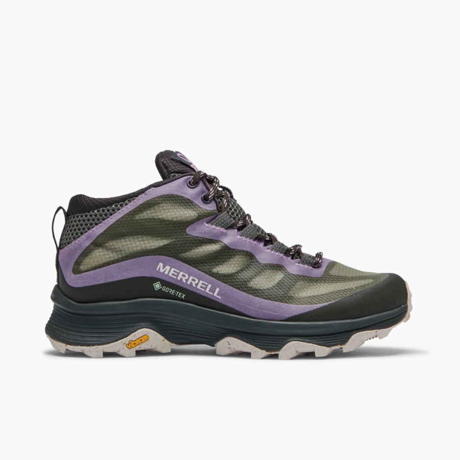 Merrell Mujer Moab Speed Mid Gore-tex Liquen