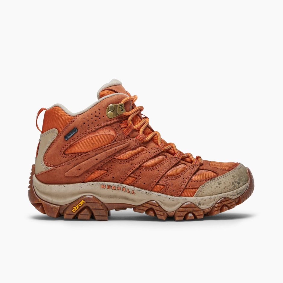 Moab 3 Smooth Mid Gore-tex Para Mujer Merrell Bruñido